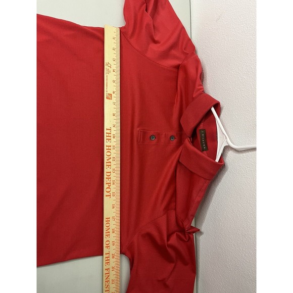 J Hilburn Polo Mens Size Small S Red Comfort Fit - Excellent Condition & Clean! - Picture 10 of 13